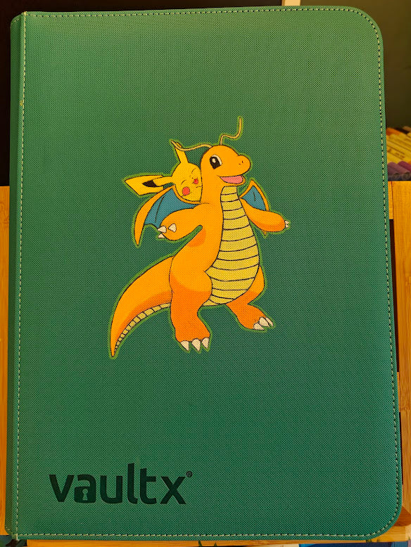 Simple character 9 sleeve binder